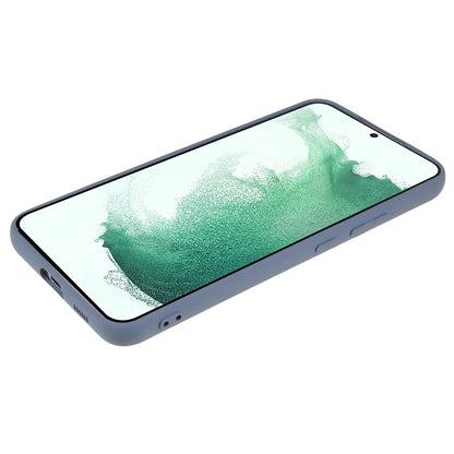 For Samsung Galaxy S21 FE 5G Rubberized TPU Phone Case Fiber Lining Anti-Scratch Cover