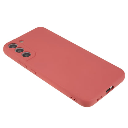 For Samsung Galaxy S21 FE 5G Rubberized TPU Phone Case Fiber Lining Anti-Scratch Cover