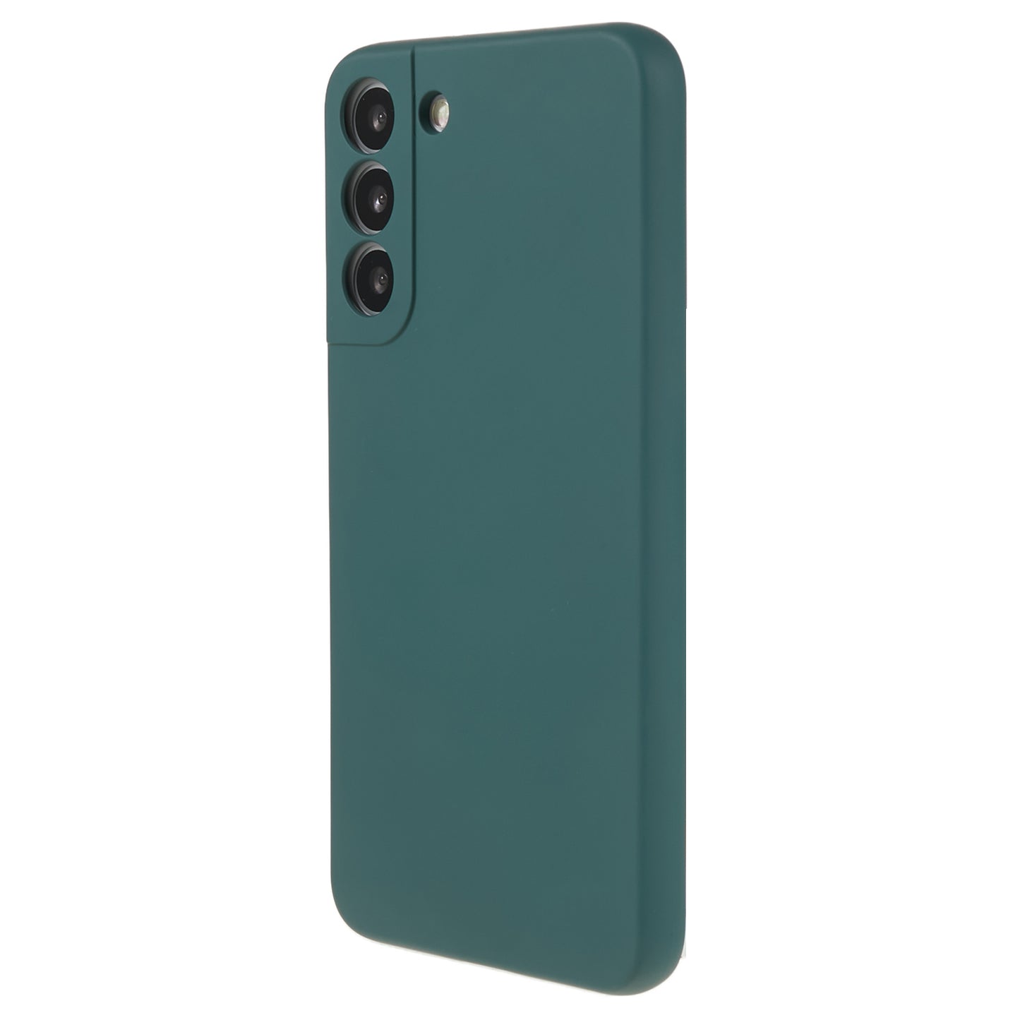 For Samsung Galaxy S21 FE 5G Rubberized TPU Phone Case Fiber Lining Anti-Scratch Cover