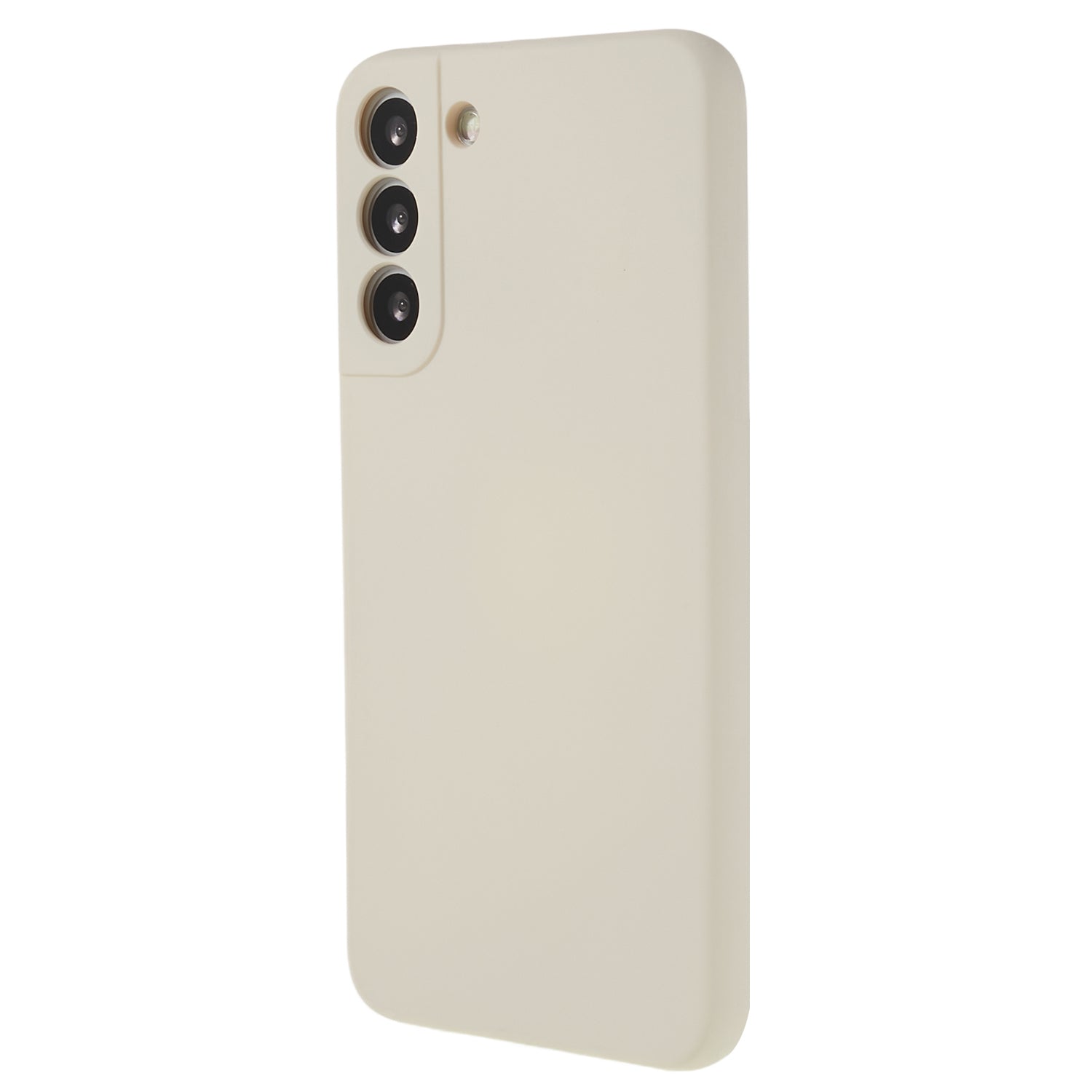 For Samsung Galaxy S21 FE 5G Rubberized TPU Phone Case Fiber Lining Anti-Scratch Cover