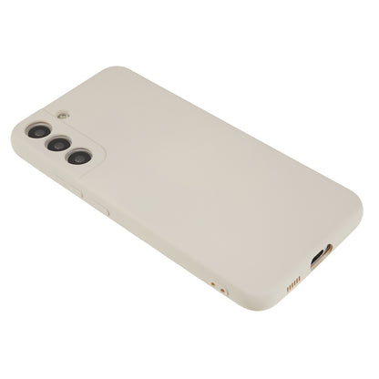 For Samsung Galaxy S21 FE 5G Rubberized TPU Phone Case Fiber Lining Anti-Scratch Cover