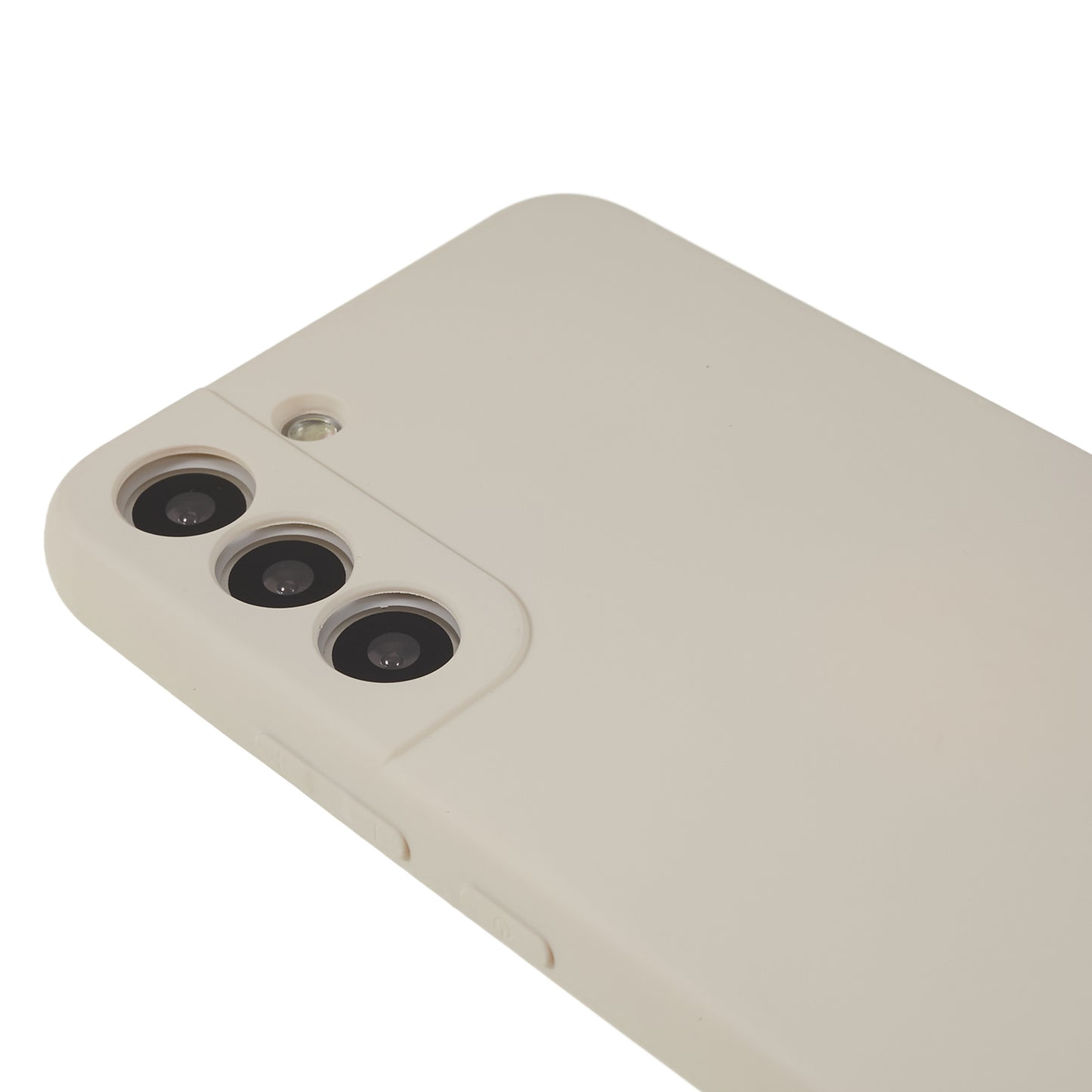 For Samsung Galaxy S21 FE 5G Rubberized TPU Phone Case Fiber Lining Anti-Scratch Cover