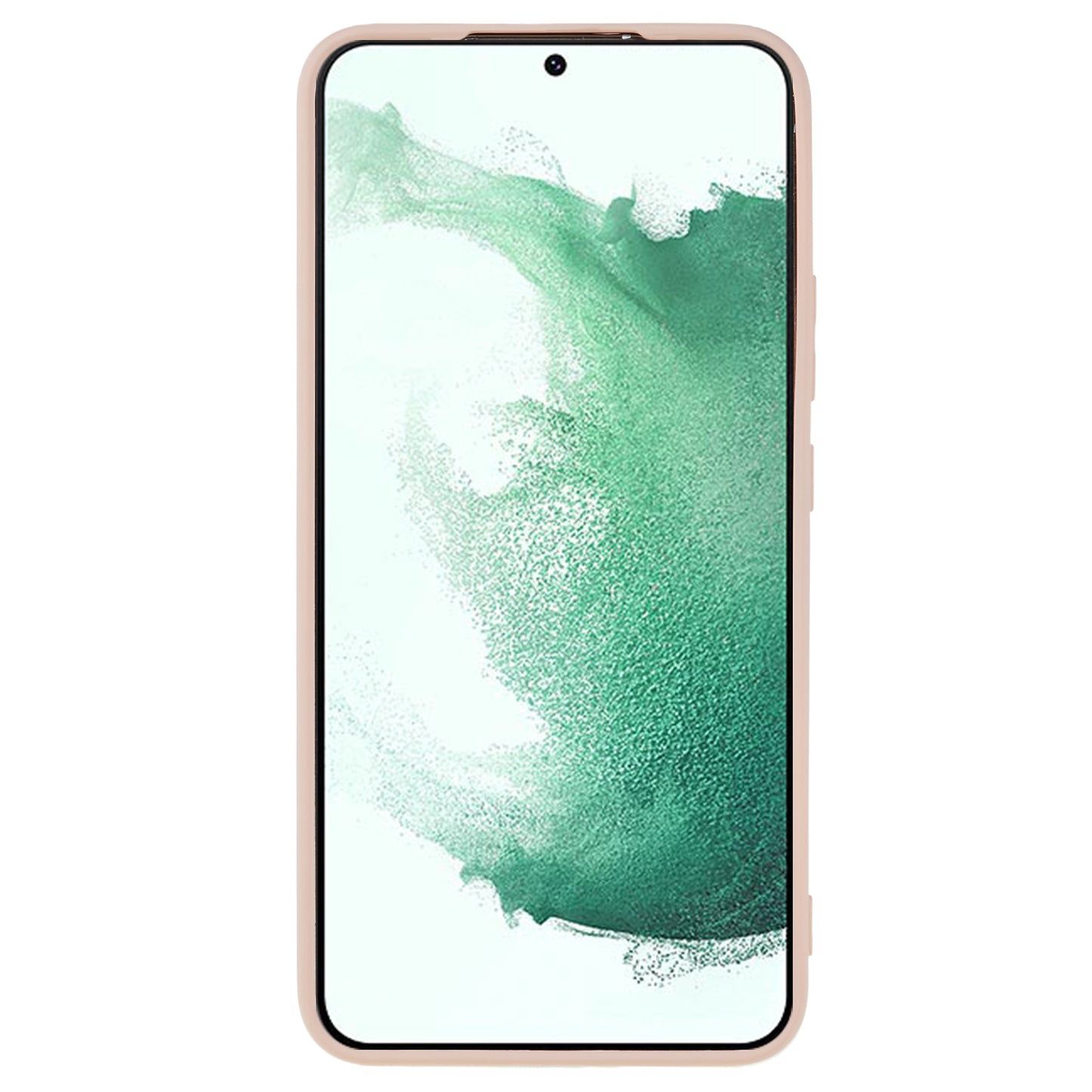 For Samsung Galaxy S21 FE 5G Rubberized TPU Phone Case Fiber Lining Anti-Scratch Cover