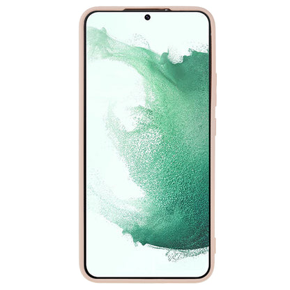 For Samsung Galaxy S21 FE 5G Rubberized TPU Phone Case Fiber Lining Anti-Scratch Cover