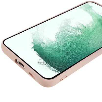 For Samsung Galaxy S21 FE 5G Rubberized TPU Phone Case Fiber Lining Anti-Scratch Cover