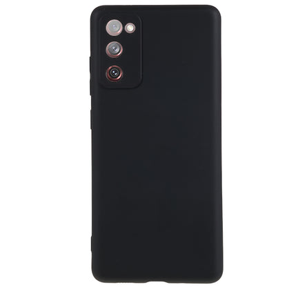 For Samsung Galaxy S20 Lite / S20 FE / S20 FE 5G / S20 FE 2022 Fiber Lining Rubberized TPU Cover Phone Case