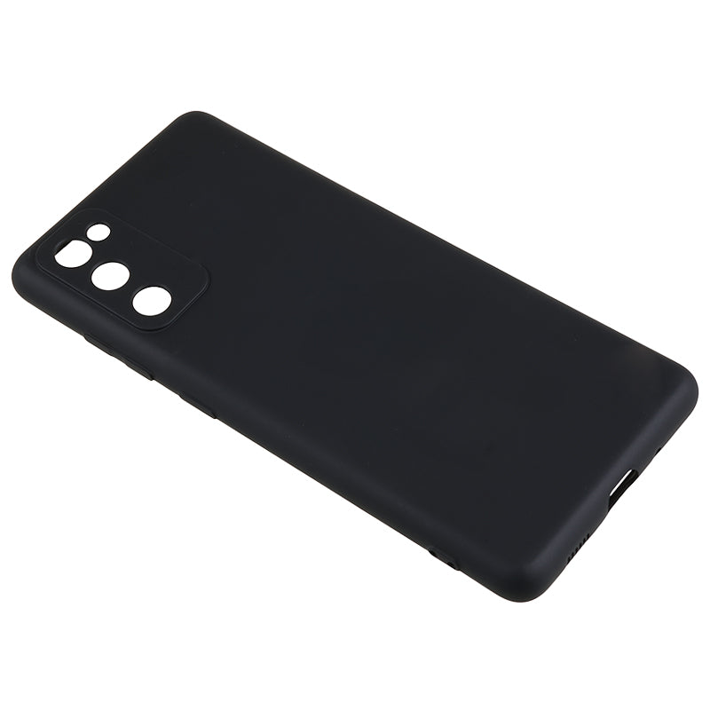 For Samsung Galaxy S20 Lite / S20 FE / S20 FE 5G / S20 FE 2022 Fiber Lining Rubberized TPU Cover Phone Case