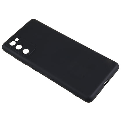 For Samsung Galaxy S20 Lite / S20 FE / S20 FE 5G / S20 FE 2022 Fiber Lining Rubberized TPU Cover Phone Case