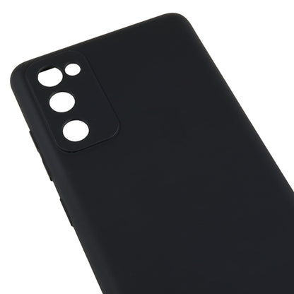 For Samsung Galaxy S20 Lite / S20 FE / S20 FE 5G / S20 FE 2022 Fiber Lining Rubberized TPU Cover Phone Case