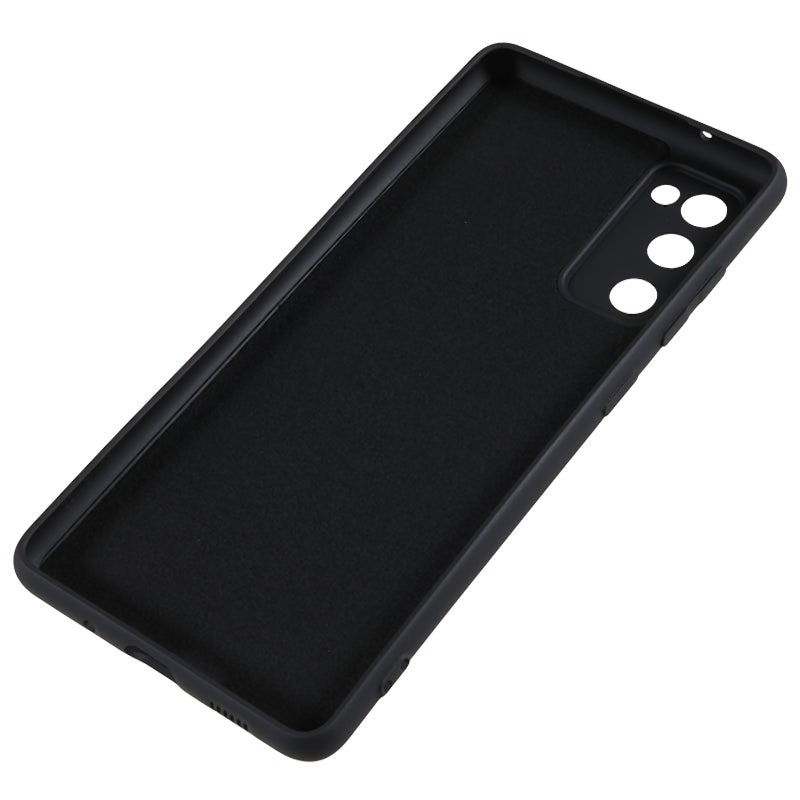 For Samsung Galaxy S20 Lite / S20 FE / S20 FE 5G / S20 FE 2022 Fiber Lining Rubberized TPU Cover Phone Case