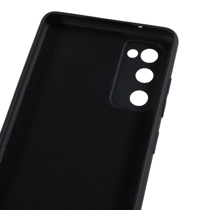 For Samsung Galaxy S20 Lite / S20 FE / S20 FE 5G / S20 FE 2022 Fiber Lining Rubberized TPU Cover Phone Case