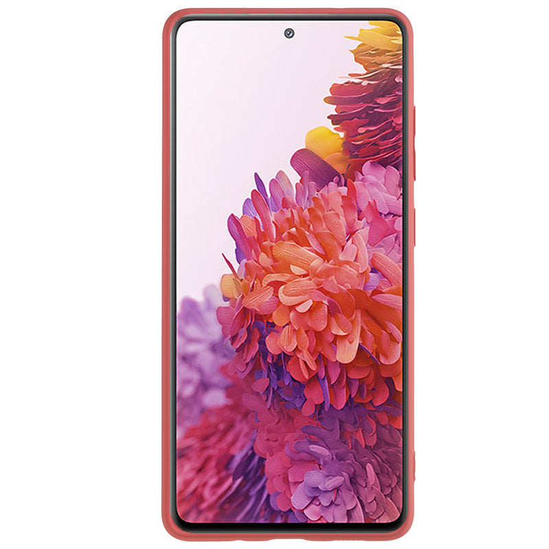 For Samsung Galaxy S20 Lite / S20 FE / S20 FE 5G / S20 FE 2022 Fiber Lining Rubberized TPU Cover Phone Case