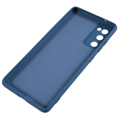 For Samsung Galaxy S20 Lite / S20 FE / S20 FE 5G / S20 FE 2022 Fiber Lining Rubberized TPU Cover Phone Case