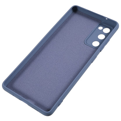 For Samsung Galaxy S20 Lite / S20 FE / S20 FE 5G / S20 FE 2022 Fiber Lining Rubberized TPU Cover Phone Case