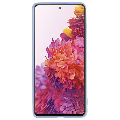 For Samsung Galaxy S20 Lite / S20 FE / S20 FE 5G / S20 FE 2022 Fiber Lining Rubberized TPU Cover Phone Case