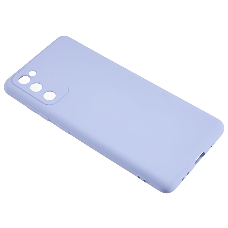 For Samsung Galaxy S20 Lite / S20 FE / S20 FE 5G / S20 FE 2022 Fiber Lining Rubberized TPU Cover Phone Case