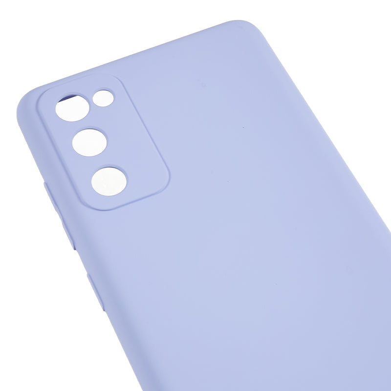 For Samsung Galaxy S20 Lite / S20 FE / S20 FE 5G / S20 FE 2022 Fiber Lining Rubberized TPU Cover Phone Case