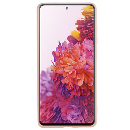 For Samsung Galaxy S20 Lite / S20 FE / S20 FE 5G / S20 FE 2022 Fiber Lining Rubberized TPU Cover Phone Case