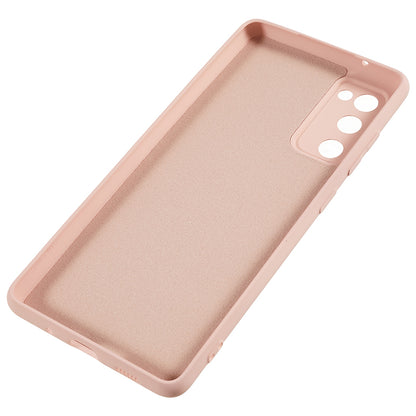 For Samsung Galaxy S20 Lite / S20 FE / S20 FE 5G / S20 FE 2022 Fiber Lining Rubberized TPU Cover Phone Case