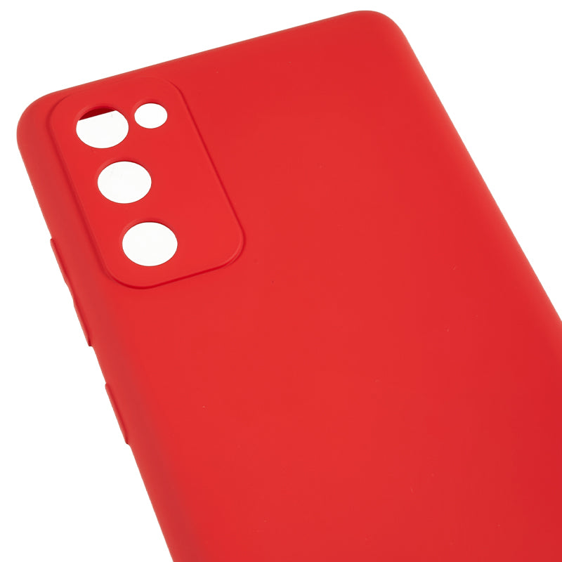 For Samsung Galaxy S20 Lite / S20 FE / S20 FE 5G / S20 FE 2022 Fiber Lining Rubberized TPU Cover Phone Case