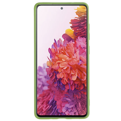 For Samsung Galaxy S20 Lite / S20 FE / S20 FE 5G / S20 FE 2022 Fiber Lining Rubberized TPU Cover Phone Case