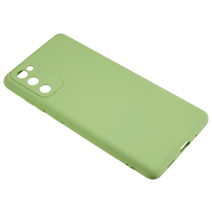 For Samsung Galaxy S20 Lite / S20 FE / S20 FE 5G / S20 FE 2022 Fiber Lining Rubberized TPU Cover Phone Case