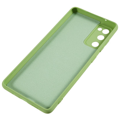 For Samsung Galaxy S20 Lite / S20 FE / S20 FE 5G / S20 FE 2022 Fiber Lining Rubberized TPU Cover Phone Case