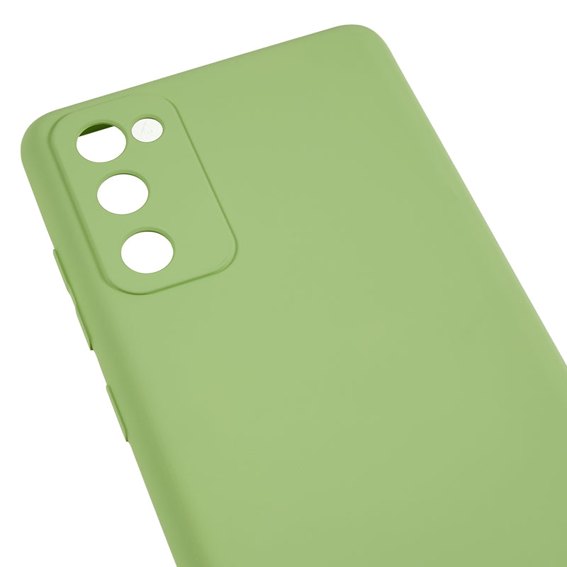 For Samsung Galaxy S20 Lite / S20 FE / S20 FE 5G / S20 FE 2022 Fiber Lining Rubberized TPU Cover Phone Case