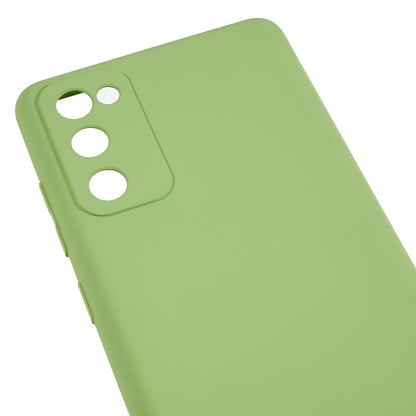 For Samsung Galaxy S20 Lite / S20 FE / S20 FE 5G / S20 FE 2022 Fiber Lining Rubberized TPU Cover Phone Case