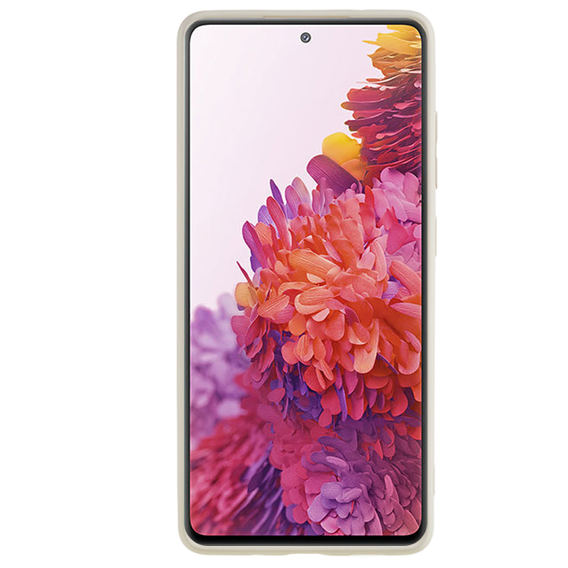 For Samsung Galaxy S20 Lite / S20 FE / S20 FE 5G / S20 FE 2022 Fiber Lining Rubberized TPU Cover Phone Case