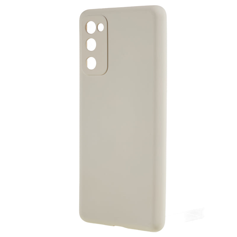 For Samsung Galaxy S20 Lite / S20 FE / S20 FE 5G / S20 FE 2022 Fiber Lining Rubberized TPU Cover Phone Case