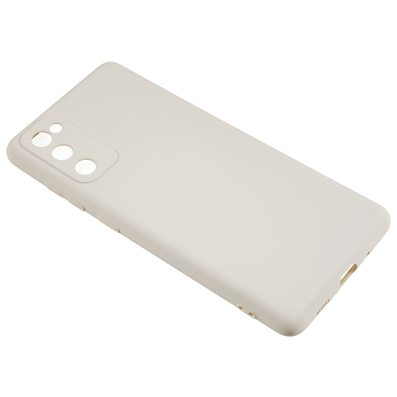 For Samsung Galaxy S20 Lite / S20 FE / S20 FE 5G / S20 FE 2022 Fiber Lining Rubberized TPU Cover Phone Case