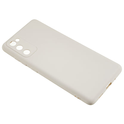 For Samsung Galaxy S20 Lite / S20 FE / S20 FE 5G / S20 FE 2022 Fiber Lining Rubberized TPU Cover Phone Case