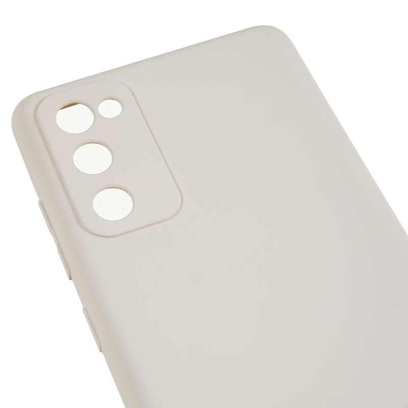 For Samsung Galaxy S20 Lite / S20 FE / S20 FE 5G / S20 FE 2022 Fiber Lining Rubberized TPU Cover Phone Case