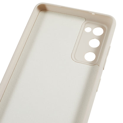 For Samsung Galaxy S20 Lite / S20 FE / S20 FE 5G / S20 FE 2022 Fiber Lining Rubberized TPU Cover Phone Case