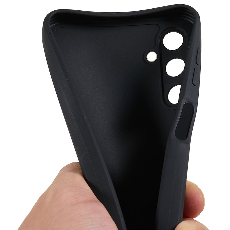 Back Shell for Samsung Galaxy A24 4G Precise Cutout TPU Phone Case Straight Edge Phone Cover