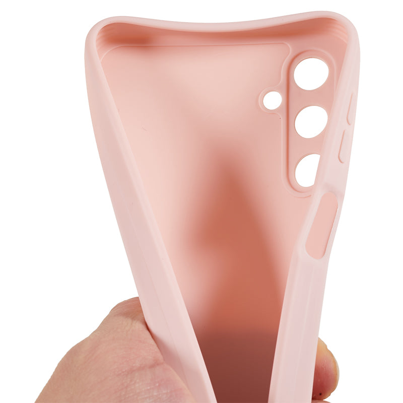 Back Shell for Samsung Galaxy A24 4G Precise Cutout TPU Phone Case Straight Edge Phone Cover