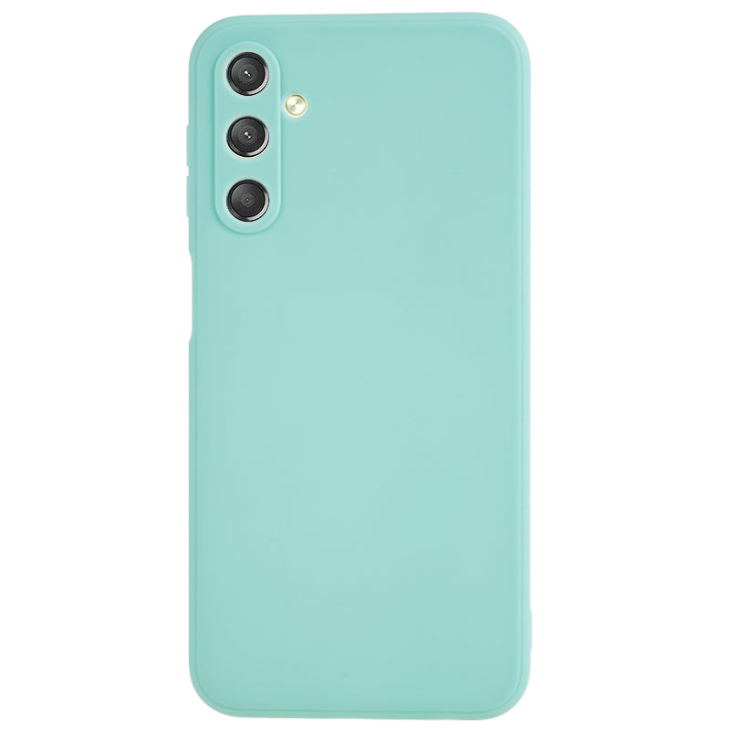 Back Shell for Samsung Galaxy A24 4G Precise Cutout TPU Phone Case Straight Edge Phone Cover