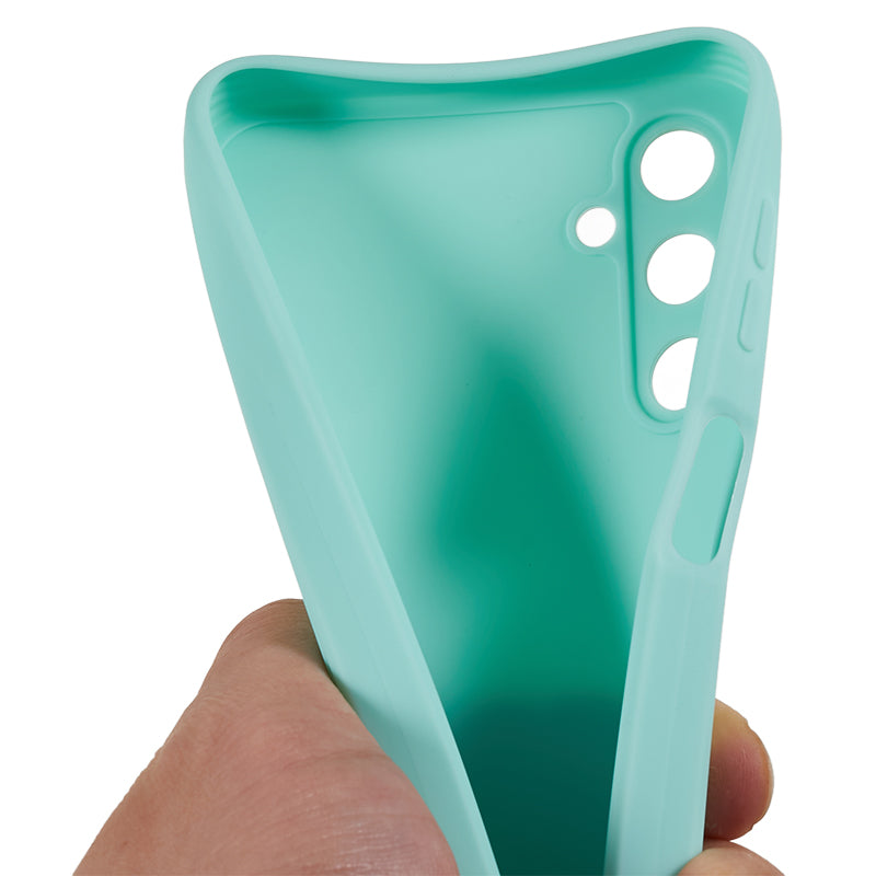 Back Shell for Samsung Galaxy A24 4G Precise Cutout TPU Phone Case Straight Edge Phone Cover