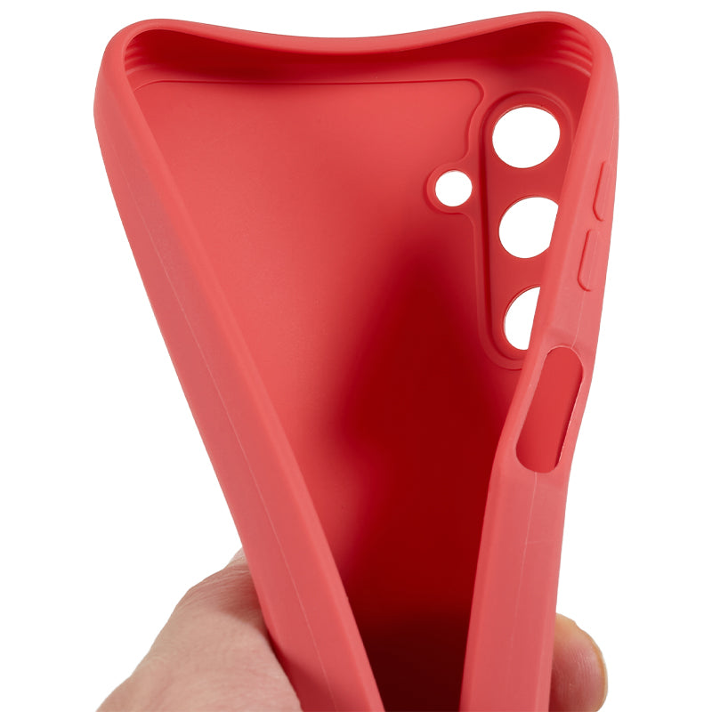 Back Shell for Samsung Galaxy A24 4G Precise Cutout TPU Phone Case Straight Edge Phone Cover