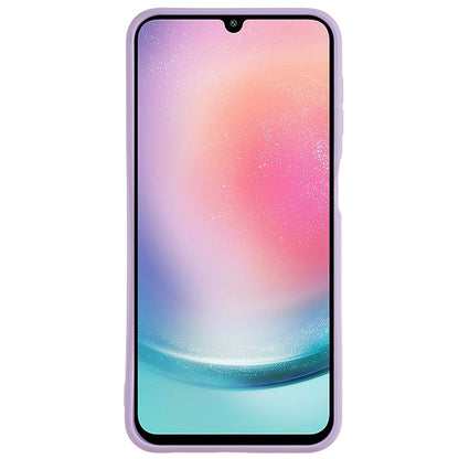 Back Shell for Samsung Galaxy A24 4G Precise Cutout TPU Phone Case Straight Edge Phone Cover