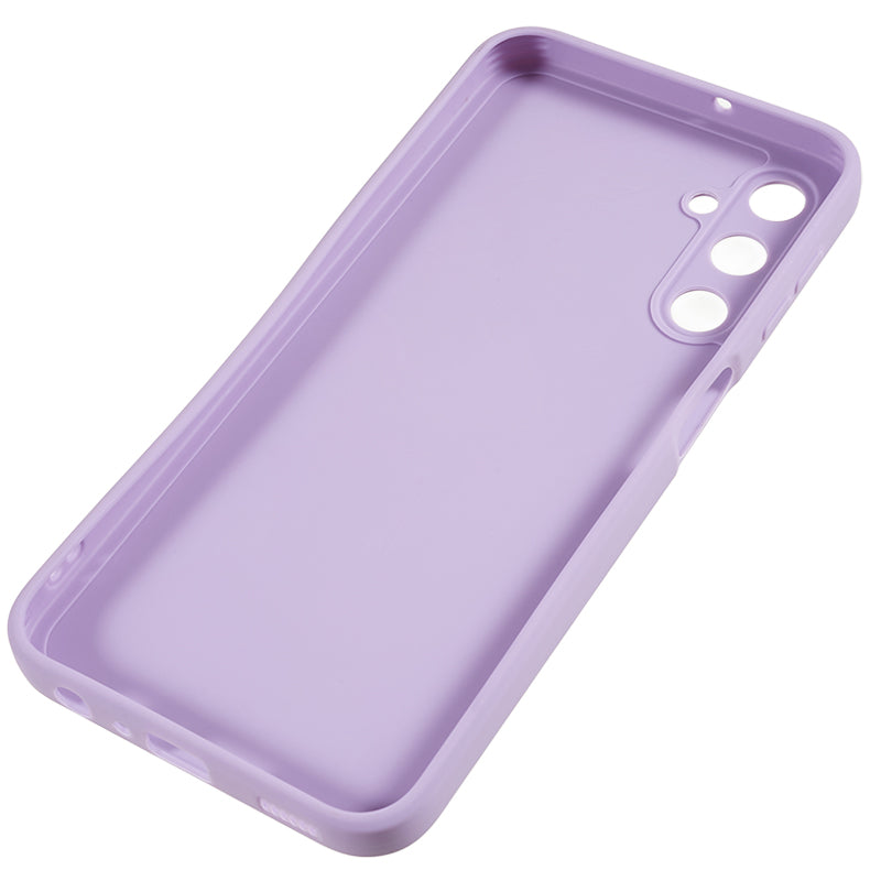 Back Shell for Samsung Galaxy A24 4G Precise Cutout TPU Phone Case Straight Edge Phone Cover