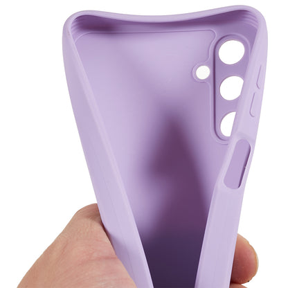 Back Shell for Samsung Galaxy A24 4G Precise Cutout TPU Phone Case Straight Edge Phone Cover