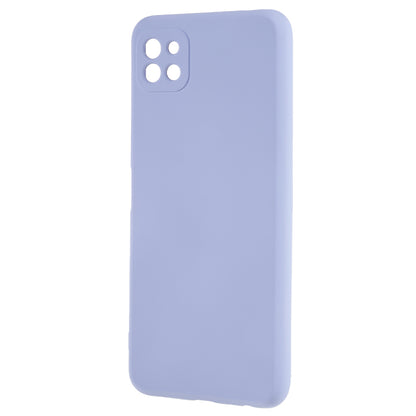 For Samsung Galaxy A22 5G (EU Version) Fiber Lining Rubberized TPU Cover Drop Resistant Phone Case
