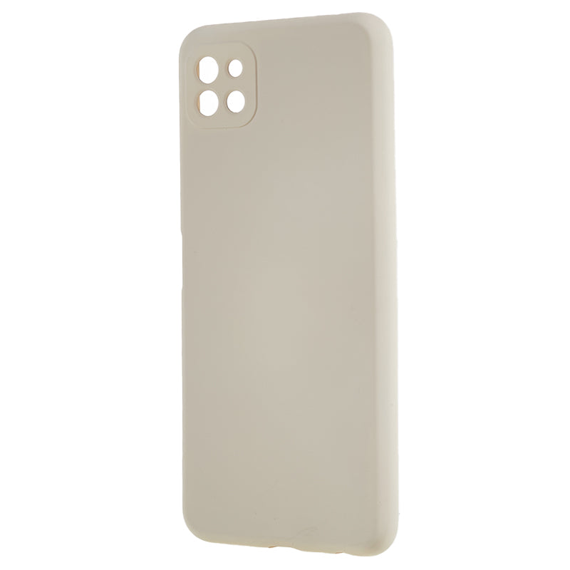 For Samsung Galaxy A22 5G (EU Version) Fiber Lining Rubberized TPU Cover Drop Resistant Phone Case