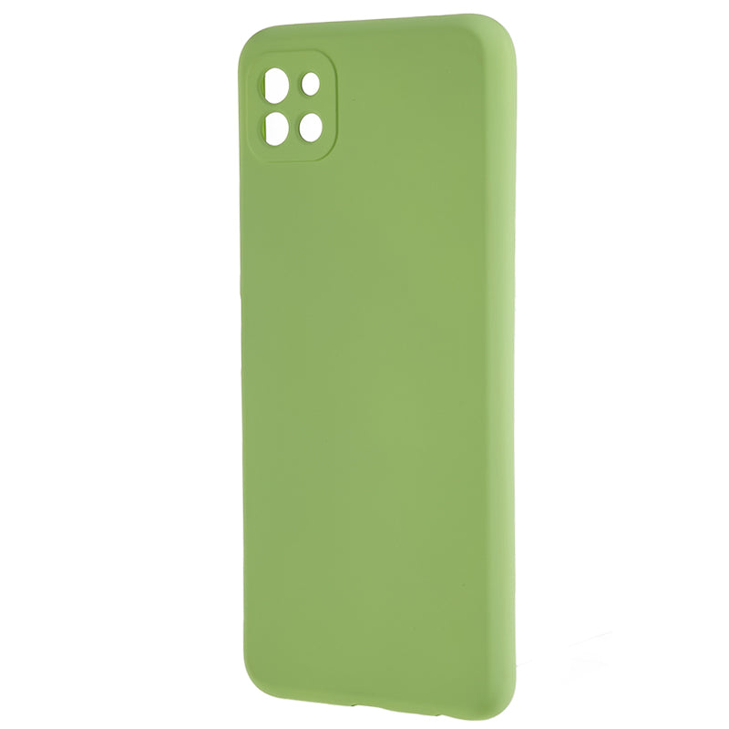 For Samsung Galaxy A22 5G (EU Version) Fiber Lining Rubberized TPU Cover Drop Resistant Phone Case