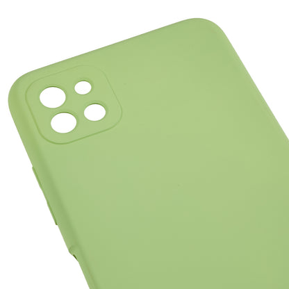 For Samsung Galaxy A22 5G (EU Version) Fiber Lining Rubberized TPU Cover Drop Resistant Phone Case