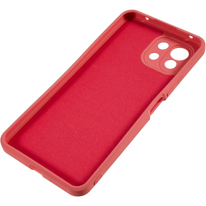 For Xiaomi 11 Lite 5G NE / Mi 11 Lite 5G / 4G Phone Case Soft Fiber Lining Rubberized TPU Cell Phone Cover