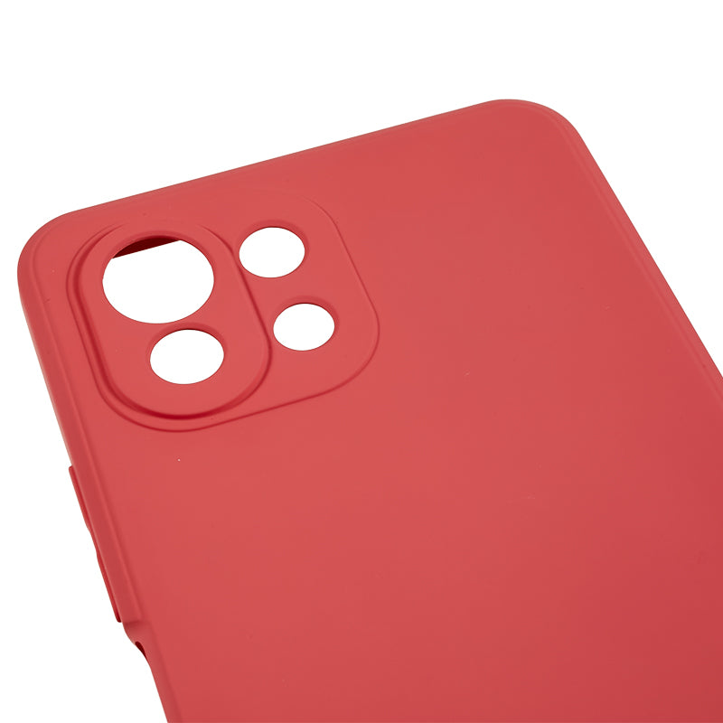 For Xiaomi 11 Lite 5G NE / Mi 11 Lite 5G / 4G Phone Case Soft Fiber Lining Rubberized TPU Cell Phone Cover