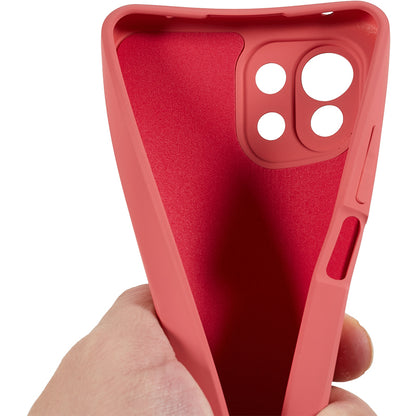 For Xiaomi 11 Lite 5G NE / Mi 11 Lite 5G / 4G Phone Case Soft Fiber Lining Rubberized TPU Cell Phone Cover